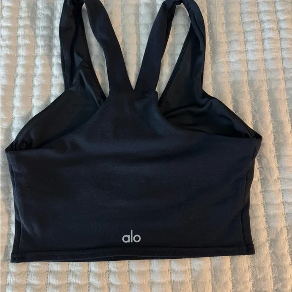 ALO Yoga Airbrush Real Bra Tank XS - Picture 2 of 4